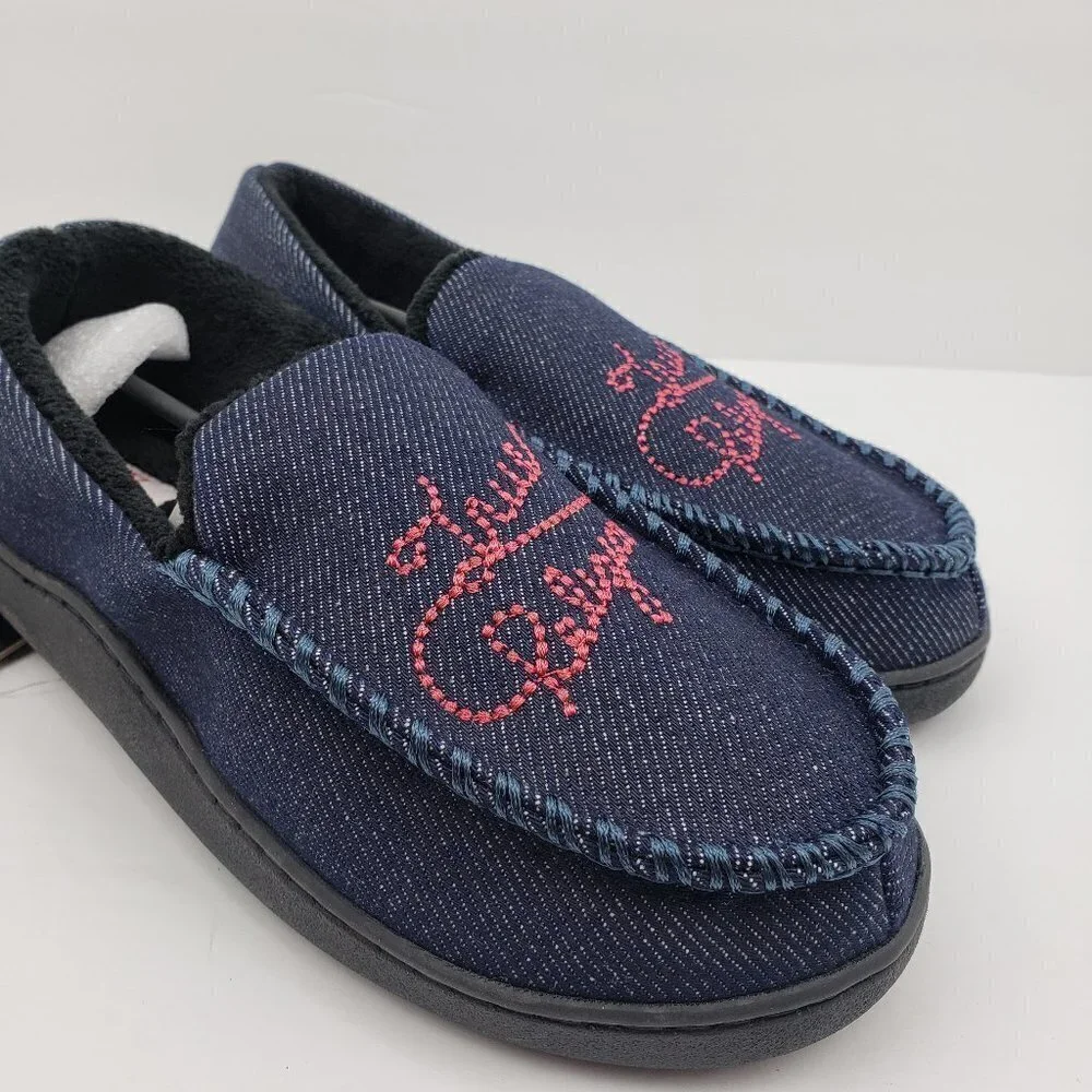 True Religion Mens Sz S 7-8 Bandana & Slipper Set